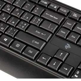 Клавиатура + Мышка проводные USB 2E MK404, Black (2E-MK404UB) фото #3
