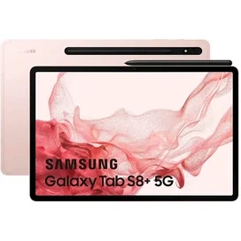 Планшет Samsung Galaxy Tab S8+ 12.4 128GB WiFi + 5G Pink Gold (SM-X806BIDASKZ) фото
