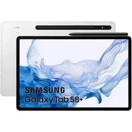 Samsung Galaxy Tab S8+ Планшеті 12,4 256GB WiFi + 5G Silver (SM-X806BZSBSKZ) фото