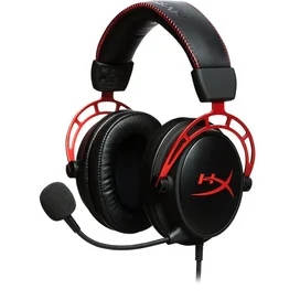 HyperX Cloud Alpha, Black/Red (4P5L1AX#ARL) ойын гарнитурасы фото