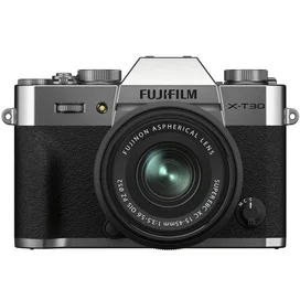 Беззеркальный фотоаппарат FUJIFILM X-T30 II XС 15-45 mm f/3.5-5.6 OIS PZ Silver фото