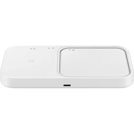 Беспроводное зарядное устройство Wireless Charger Duo 15W+Адаптер, Samsung, Белый (EP-P5400TWRGRU) фото #1