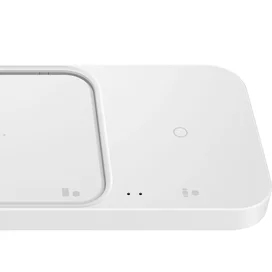 Беспроводное зарядное устройство Wireless Charger Duo 15W+Адаптер, Samsung, Белый (EP-P5400TWRGRU) фото #4