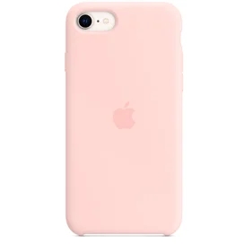 Чехол для iPhone SE (2022), Силикон, Chalk Pink (MN6G3) фото #1