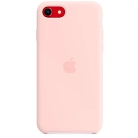 Чехол для iPhone SE (2022), Силикон, Chalk Pink (MN6G3) фото #2