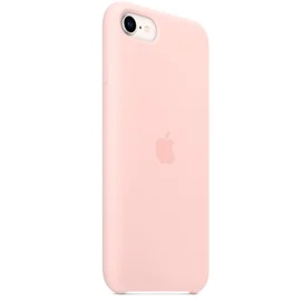 Чехол для iPhone SE (2022), Силикон, Chalk Pink (MN6G3) фото #3