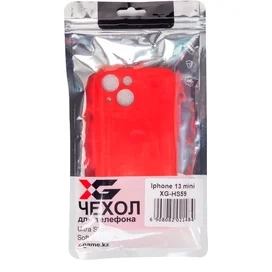 Чехол для Iphone 13 mini, X-Game, Силиконовый, Красный (XG-HS59) фото #2