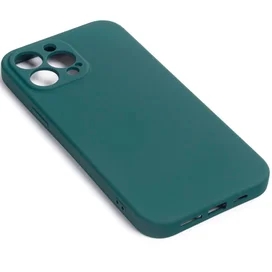 Чехол для Iphone 13 Pro Max, X-Game, Силиконовый, Тёмно-зелёный (XG-HS86) фото #1