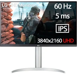 27" LG 27UP650-W Мониторы 3840x2160 16:9 IPS 60ГЦ (2HDMI+DP) White фото