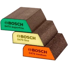 Тегістеу ысқыштар жинағы Bosch M/F/SF, 69x97x26 мм, 3 дана (2608621252) фото