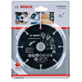 Bosch ағашты кесуге арналған дөңгелегі 115 мм (2608623012) фото #1