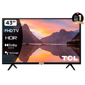 TCL 43" 43S5200 LED FHD Android теледидары Black фото