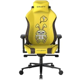 Игровое компьютерное кресло DXRacer Craft Series, Rabbit in Dino (CRAH/014/YN) фото