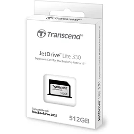 Карта памяти JetDriveLite 330 512GB Transcend For MacBook Pro 13" 14" 16" (TS512GJDL330) фото #1