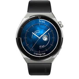 Смарт часы HUAWEI Watch GT3 Pro (46mm) Black Fluoroelastomer Strap фото #1