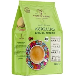 Кофе Tempelmann Aurelias BIO, зерно 500 г, 8204 фото