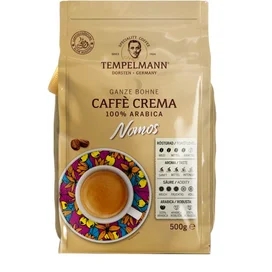 Кофе Tempelmann Nomos Caffe Crema, зерно 500 г, 8207 фото