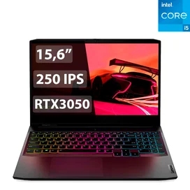 Ноутбук Lenovo IdeaPad Gaming 3 i5 11300H / 8ГБ / 512SSD / RTX3050 4ГБ / 15.6 / DOS / (82K1015SRK) фото