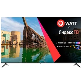 Телевизор QWATT 65" Q65YK-MB LED UHD Smart Black (4K) фото