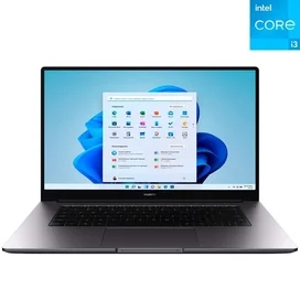 Ноутбук HUAWEI MateBook D15 i3 1115G4 / 8ГБ / 256SSD / 15.6 / Win11 / (BohrD-WDI9) фото