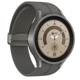 Смарт часы Samsung Galaxy Watch5 Pro Titanium 45mm, Titan (SM-R920NZTACIS) фото #2