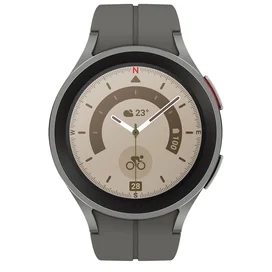 Смарт часы Samsung Galaxy Watch5 Pro Titanium 45mm, Titan (SM-R920NZTACIS) фото #1