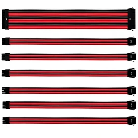 Cooler Master Red-Black Түсті кабельдер жиынтығы (CMA-NEST16RDBK1-GL) фото