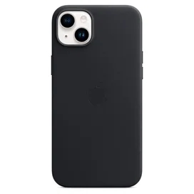 Чехол для iPhone 14 Plus, Leather Case with MagSafe, Midnight (MPP93ZM/A) фото #4