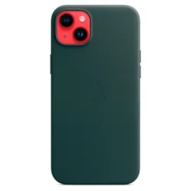 Чехол для iPhone 14 Plus, Leather Case with MagSafe, Forest Green (MPPA3ZM/A) фото #3