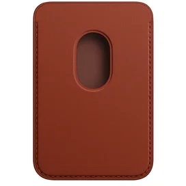 Чехол для iPhone Leather Wallet with MagSafe, Umber (MPPX3ZM/A) фото #1