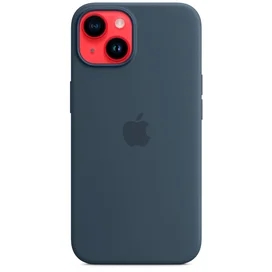Чехол для iPhone 14, Silicone Case with MagSafe, Storm Blue (MPRV3ZM/A) фото #4