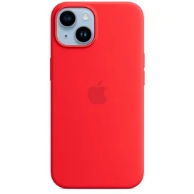 Чехол для iPhone 14, Silicone Case with MagSafe, (PRODUCT)RED (MPRW3ZM/A) фото