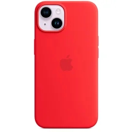 Чехол для iPhone 14, Silicone Case with MagSafe, (PRODUCT)RED (MPRW3ZM/A) фото #1
