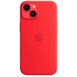 Чехол для iPhone 14, Silicone Case with MagSafe, (PRODUCT)RED (MPRW3ZM/A) фото #4