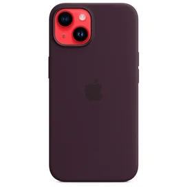 Чехол для iPhone 14, Silicone Case with MagSafe, Elderberry (MPT03ZM/A) фото #4