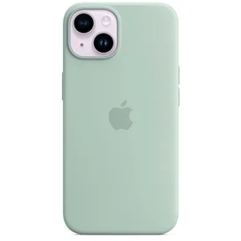 Чехол для iPhone 14, Silicone Case with MagSafe, Succulent (MPT13ZM/A) фото #1