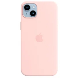 iPhone 14 Plus, Silicone Case with MagSafe, Chalk Pink (MPT73ZM/A) арналған тысқабы фото