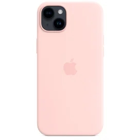Чехол для iPhone 14 Plus, Silicone Case with MagSafe, Chalk Pink (MPT73ZM/A) фото #2