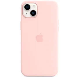 Чехол для iPhone 14 Plus, Silicone Case with MagSafe, Chalk Pink (MPT73ZM/A) фото #3