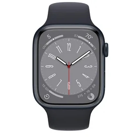 Смарт часы Apple Watch Series 8, 45mm Midnight Aluminium Case with Midnight Sport Band (MNP13GK/A) фото #1