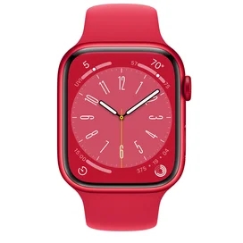 Apple Watch Series 8 Смарт сағаты, 45mm (PRODUCT)RED Aluminium Case with Sport Band (MNP43GK/A) фото #1