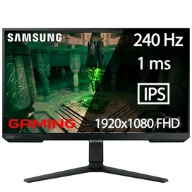 27" Samsung G4 LS27BG400EIXCI Ойын мониторы 1920x1080 16:9 IPS 240ГЦ (2HDMI+DP) Black фото