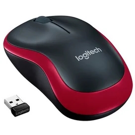 Мышка беспроводная USB Logitech M185, Red (910-002240) фото #1