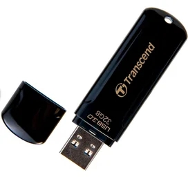 USB Флешка 32GB Transcend JetFlash 700 Type-A 3.1 Gen 1 (3.0) Black (TS32GJF700) фото #1