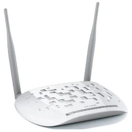 Беспроводной ADSL Модем, TP-Link TD-W8968, 4 порта + Wi-Fi, 1 порт USB, 300 Mbps (TD-W8968) фото #1
