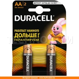 Duracell Basic АА (LR6/MN1500/2АА) Батареясы 2 дн фото