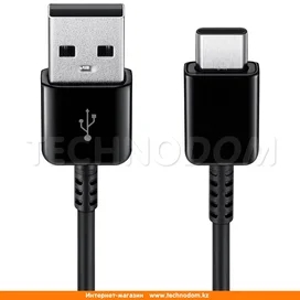 Samsung, USB кабелі 2.0 - Type-С, 1.5м, Қара (EP-DG930IBRGRU) фото