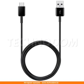 Samsung, USB кабелі 2.0 - Type-С, 1.5м, Қара (EP-DG930IBRGRU) фото #1