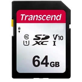 SD 64GB Transcend Жады картасы, TLC, UHS-I, U3, 95MB/s дейін (TS64GSDC300S) фото