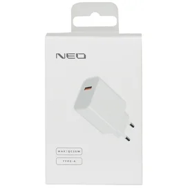 Адаптер питания Neo 1*USB, 25W (PD), White (NEO AQC25W) фото #4